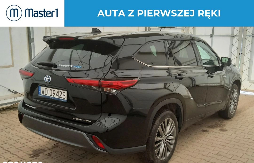 Toyota Highlander cena 217850 przebieg: 26852, rok produkcji 2021 z Czarna Woda małe 191